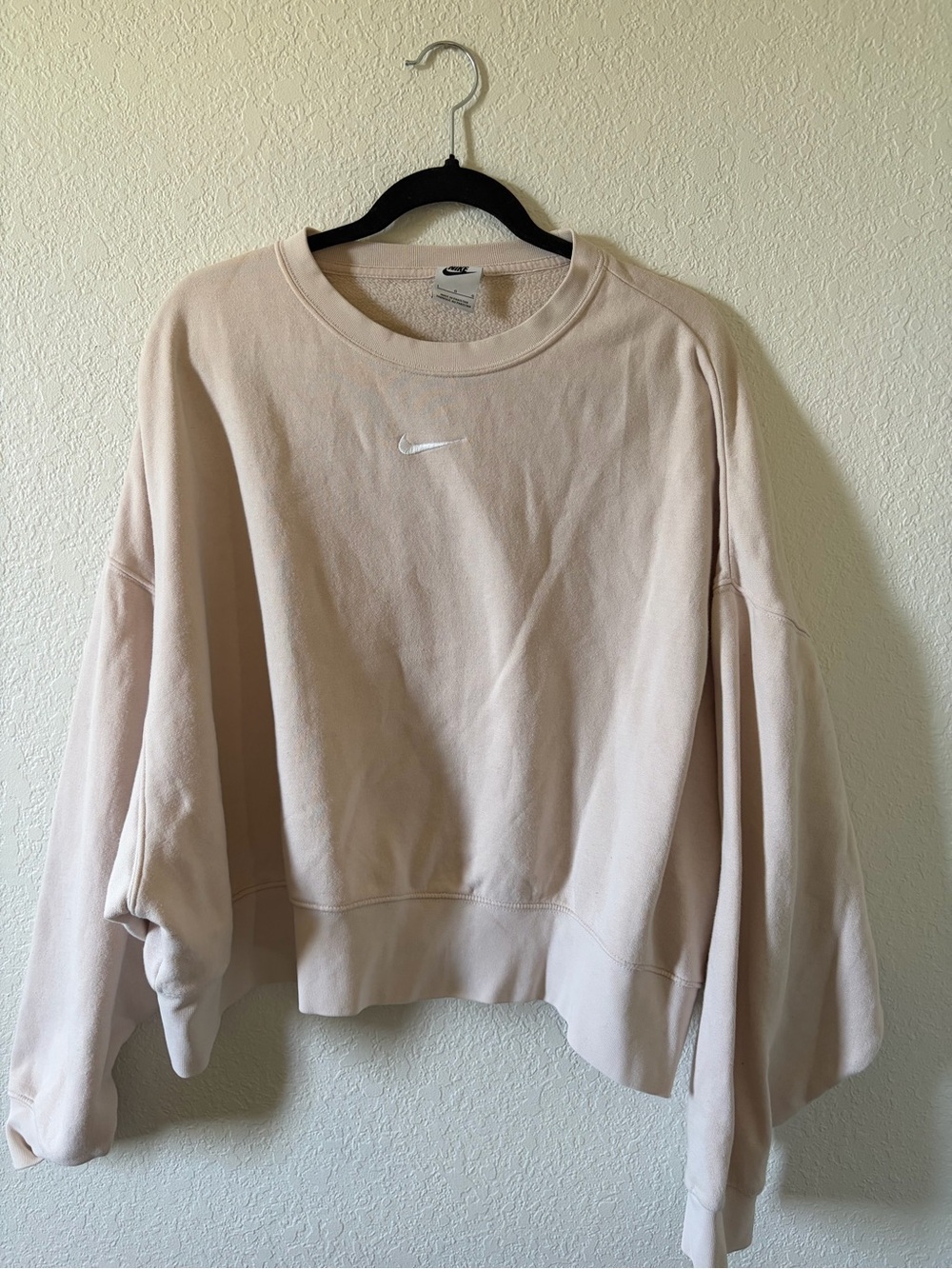 Nike Women's Crew Sweatshirt with White Swoosh